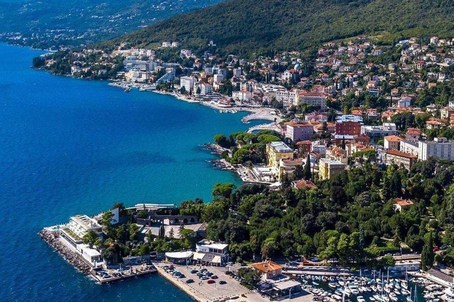 Villa Adriatic, Apartment Enio With Swimming Pool, Panoramic Sew View, Free Parking Ičići المظهر الخارجي الصورة